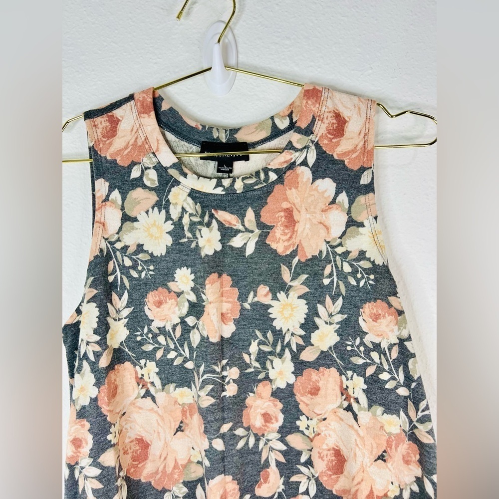 Fortune + Ivy Women’s Floral Sleeveless Dress Size Large Casual A-Line 32” - Picture 4 of 9